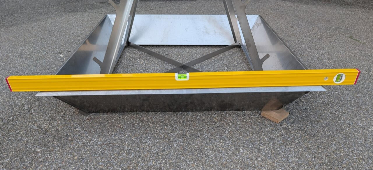 bei schiefem Untergrund sinnvoll