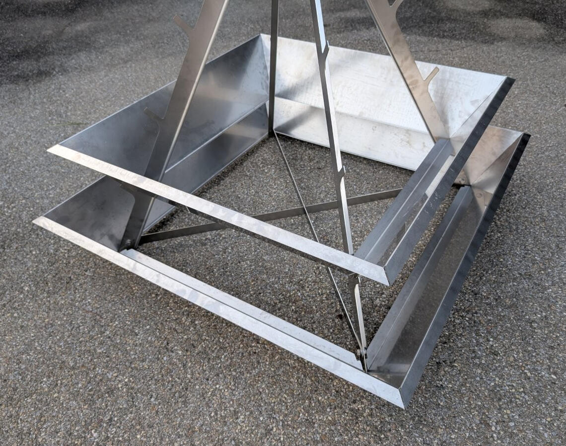 fertige zweite Reihe